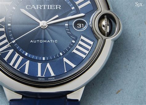 orologio cartier blu|cartier ballon bleu 42mm.